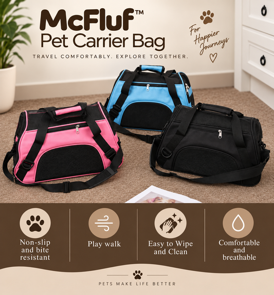 McFluf™ Pet Carrier Bag