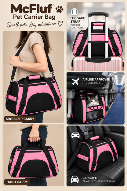 McFluf™ Pet Carrier Bag